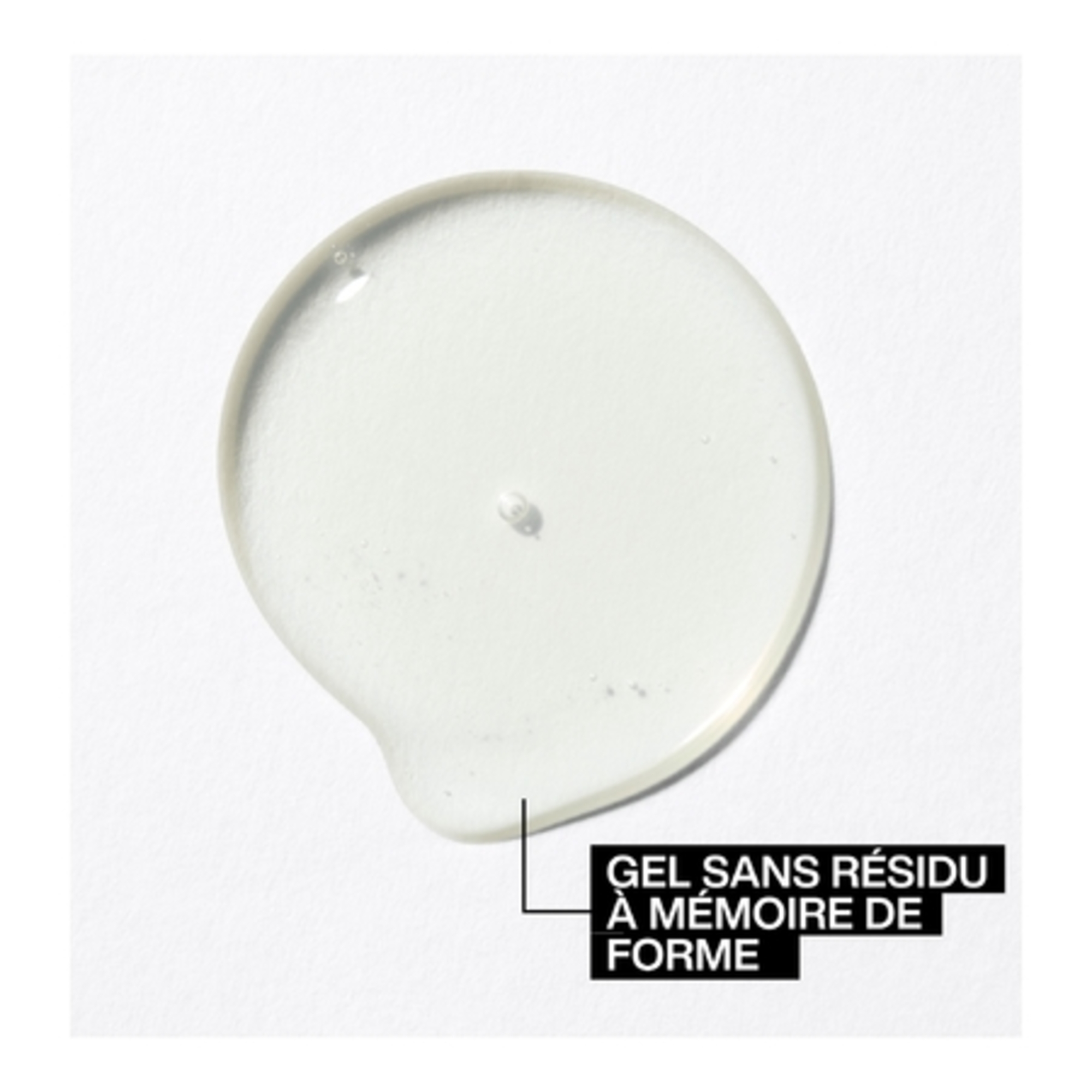 Gel sculptant fixation maximal