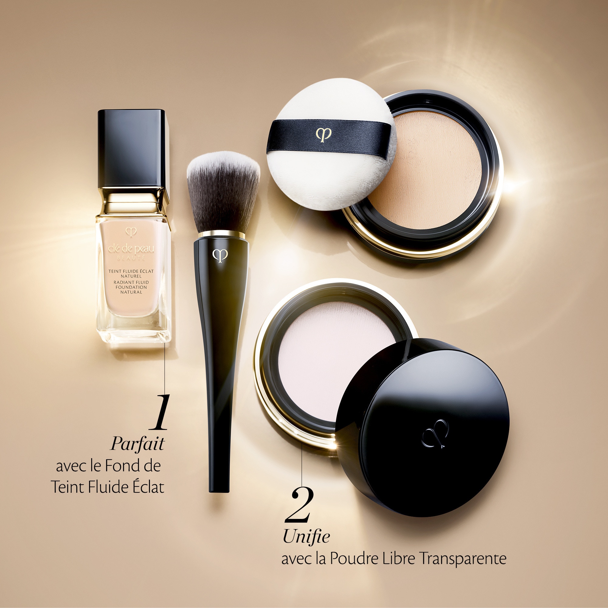 Poudre libre transparente