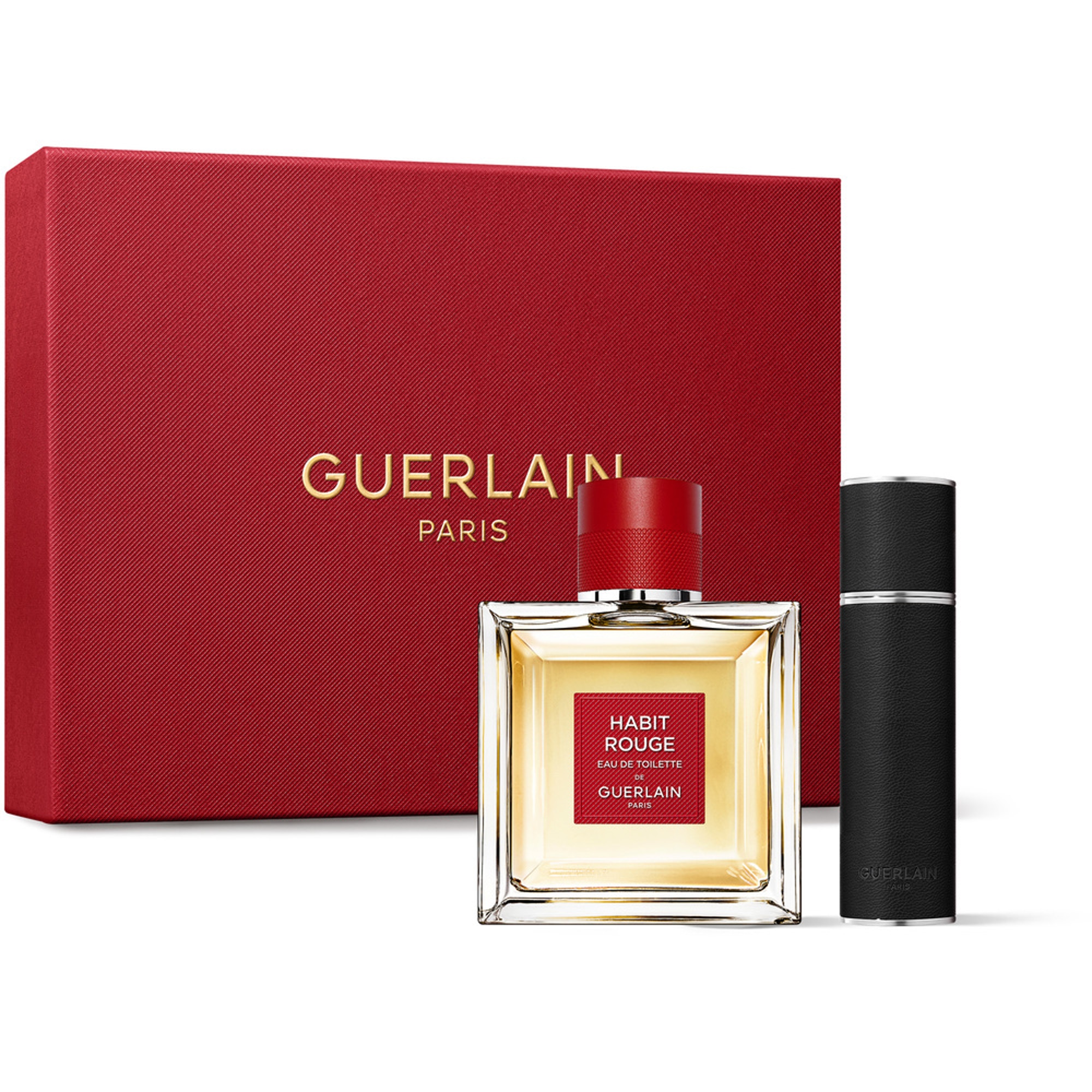 Guerlain - Habit Rouge - Coffret - Eau De Toilette + Vapo Voyage
