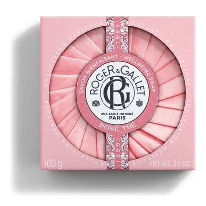 100G Roger & Gallet ROSE THE Savon bienfaisant  1 of 4 