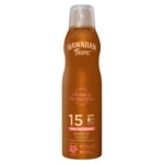 177ml HAWAIIAN TROPIC HAWAIIAN TROPIC Brume huile solaire argan glowing protection spf15  1 of 1 Brume huile solaire argan glowing protection spf15