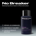 280ml SEBASTIAN NO BREAKER Shampoing reconstructeur et nourrissant 3 of 4 Shampoing reconstructeur et nourrissant