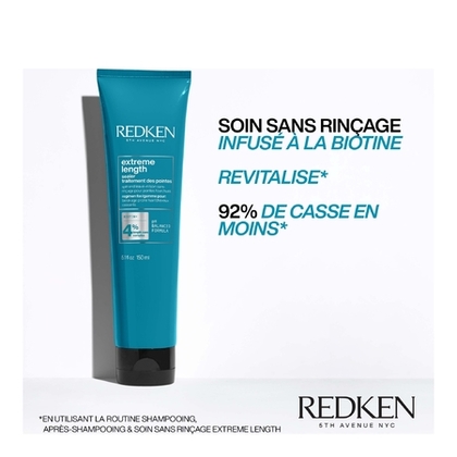 Soin sans rinçage protecteur de longueurs