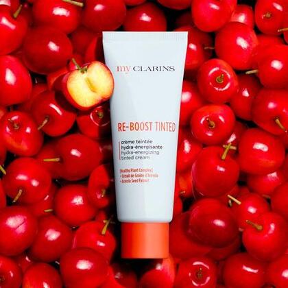 50ML Clarins RE-BOOST TINTED Crème teintée hydra-énergisante - toutes peaux  1 of 4 