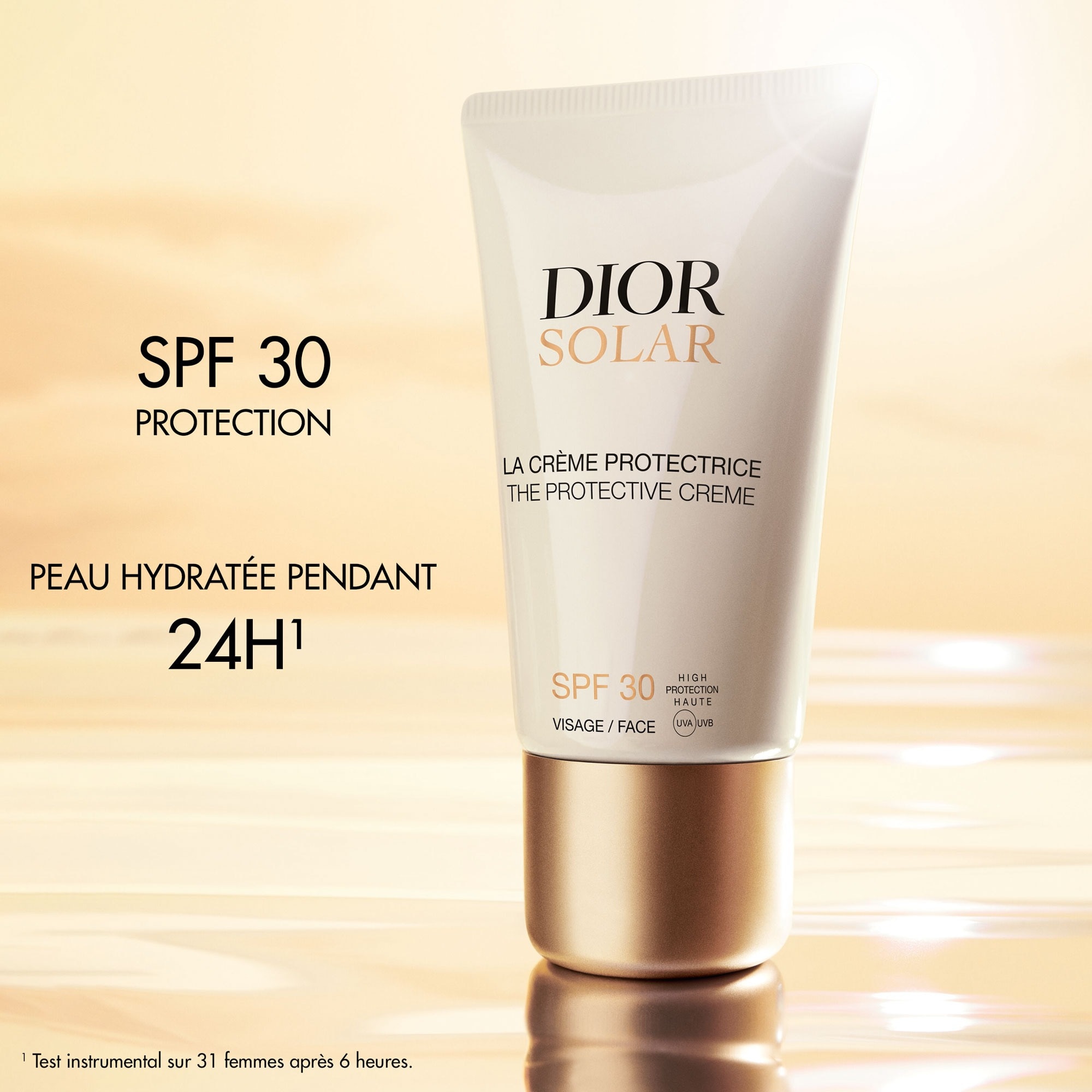 50mL DIOR DIOR SOLAR La crème protectrice solaire visage spf 30 - haute protection  1 of 3 