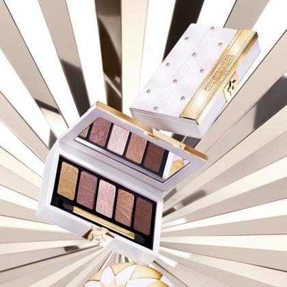 Écrin couture maquillage yeux iconique palette maquillage yeux - 5 fards à paupières et applicateur - édition limitée