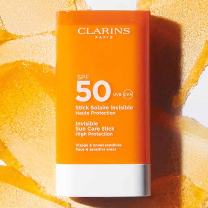 Stick solaire invisible spf50 haute protection