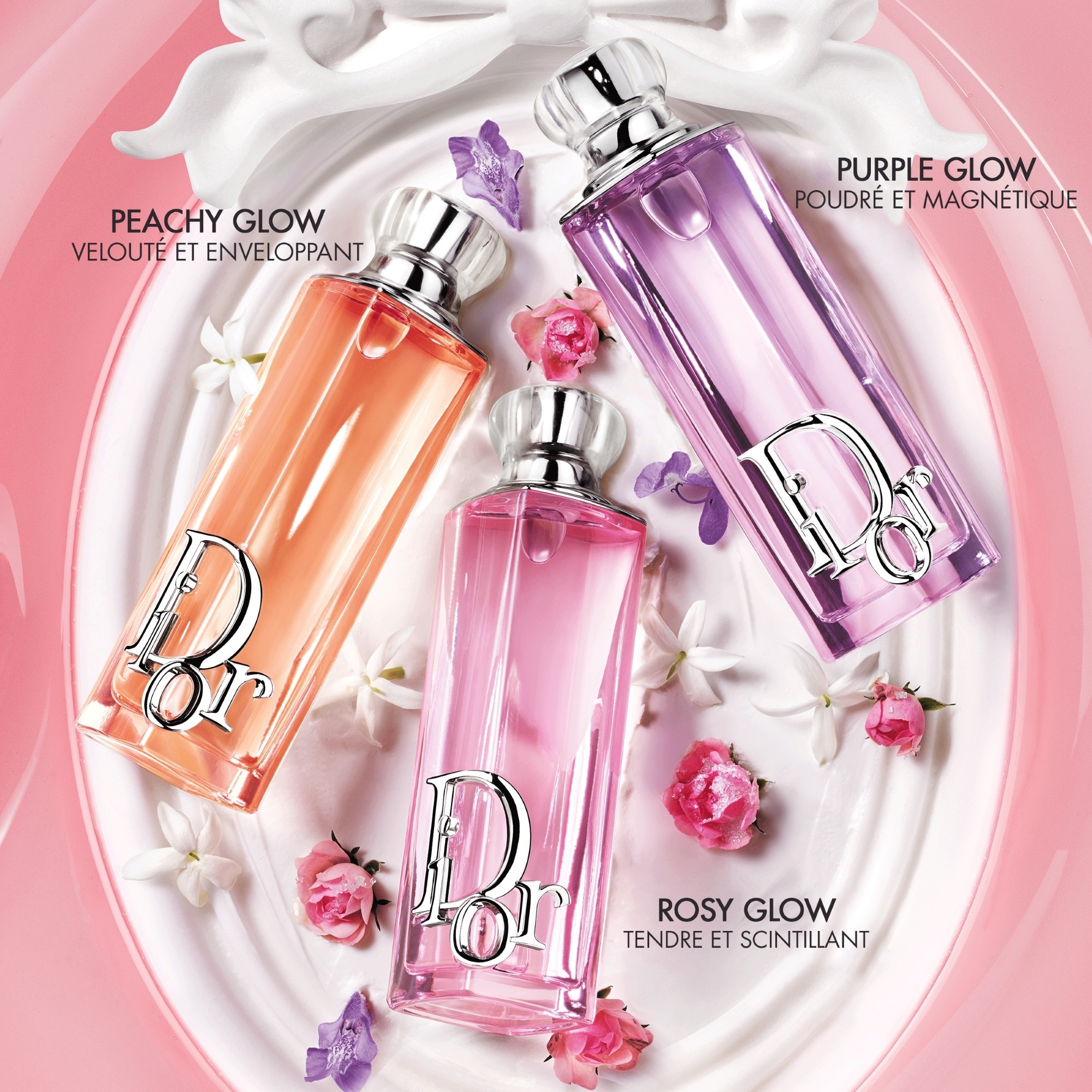 100mL DIOR DIOR ADDICT PEACHY GLOW Eau de parfum - notes de jasmin et de pêche  1 of 4 
