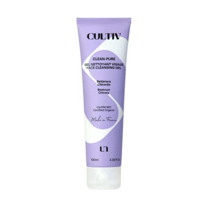 100ML CULTIV CLEAN Gel nettoyant visage sans parfum clean-pure  1 of 3 