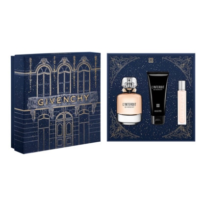  GIVENCHY L'INTERDIT Coffret - eau de parfum + lotion hydratante corps + vaporisateur de voyage  1 of 4 