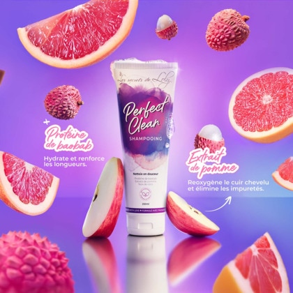 Shampooing extrait de pomme et noix de coco