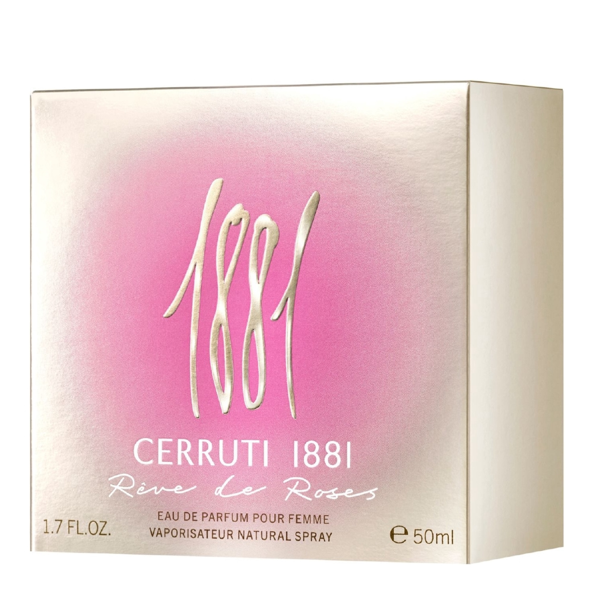 50ML CERRUTI 1881 CERRUTI 1881 RÊVE DE ROSES Eau de parfum 1 of 4