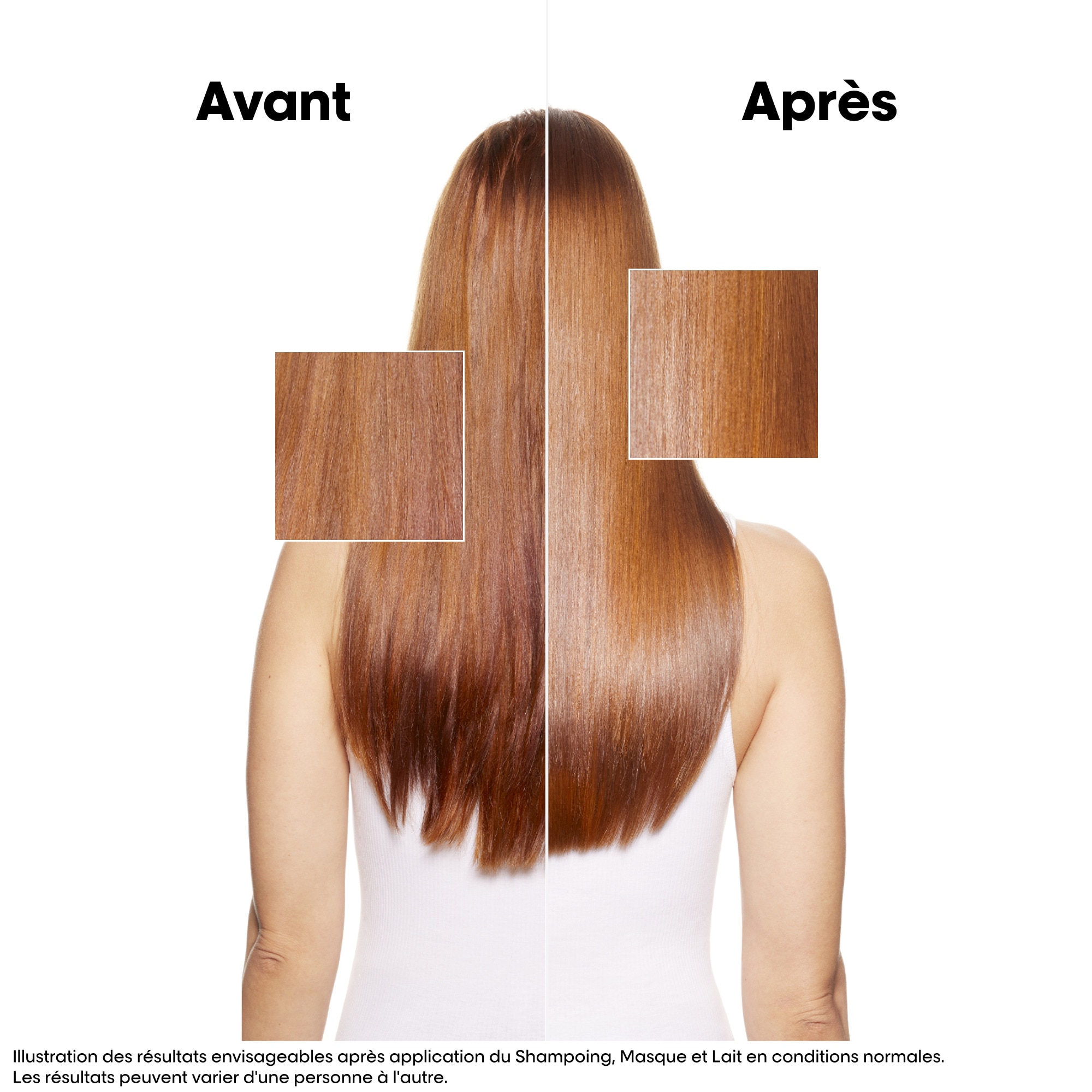 Masque pour cheveux colorés