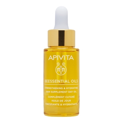 15ML APIVITA BEESSENTIAL OILS Huile de jour fortifiante & hydratante complément cutané  1 of 2 