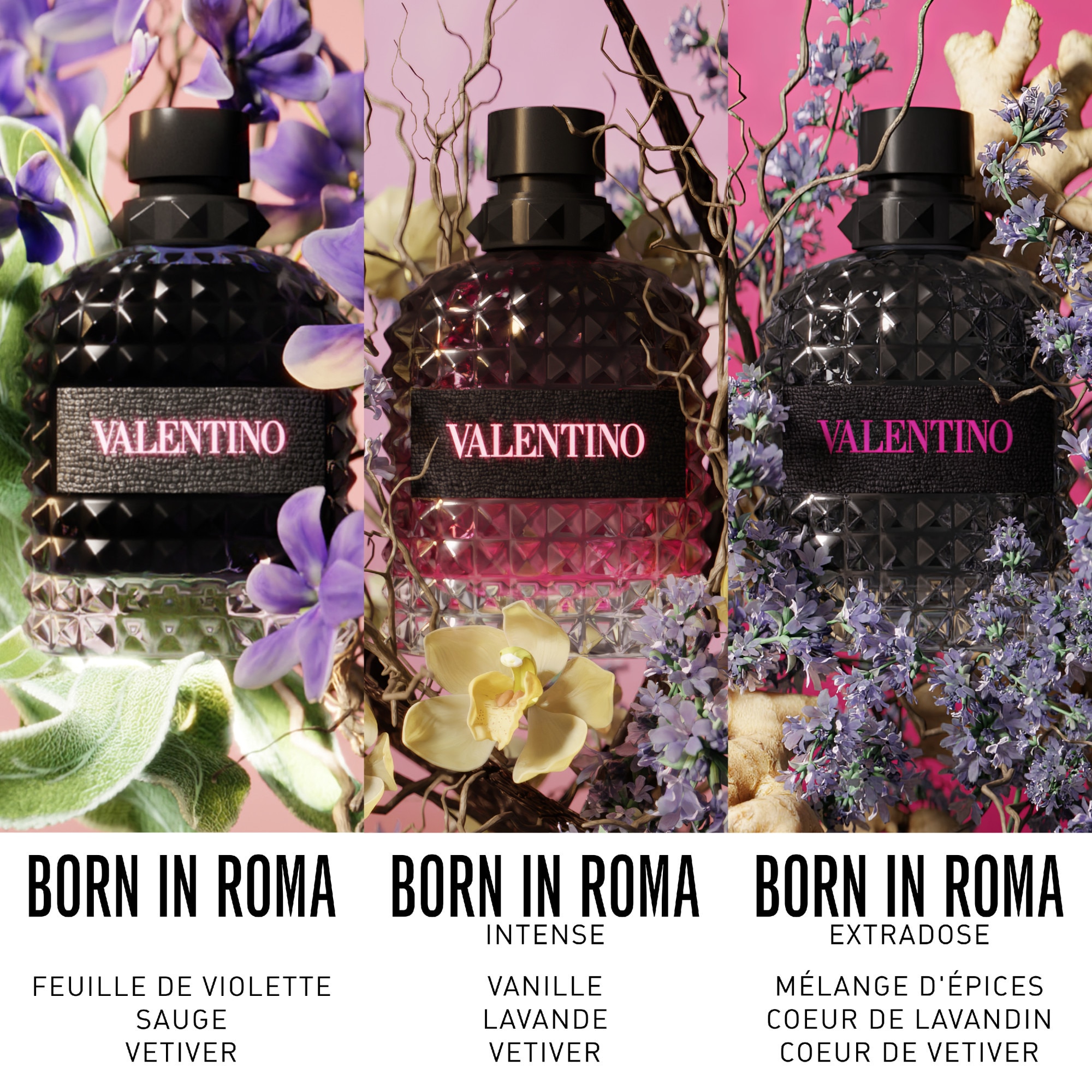 100ML Valentino Born In Roma Intense Uomo Eau de parfum  1 of 4 