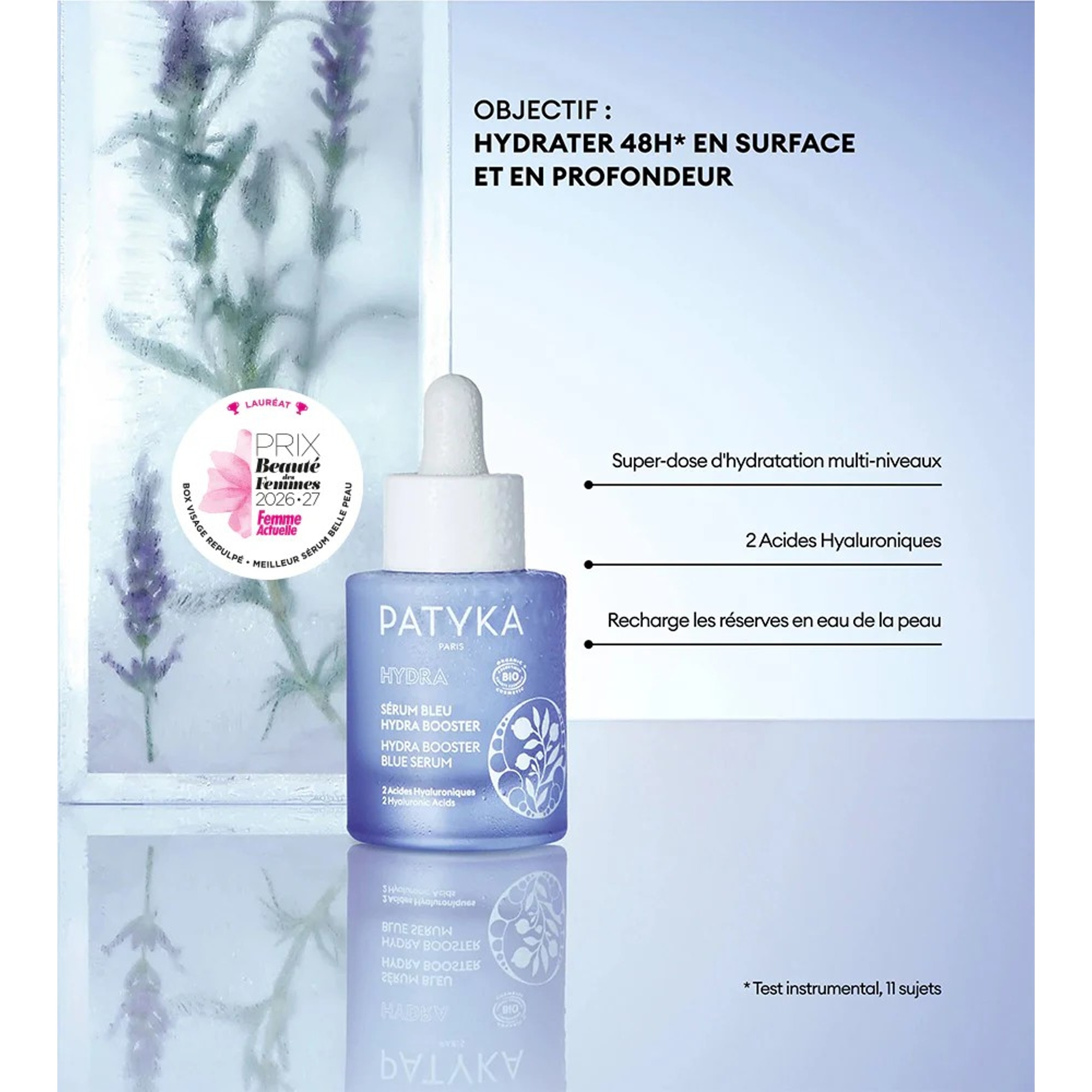 30ML PATYKA HYDRA Sérum bleu hydra booster  2 of 4 Sérum bleu hydra booster