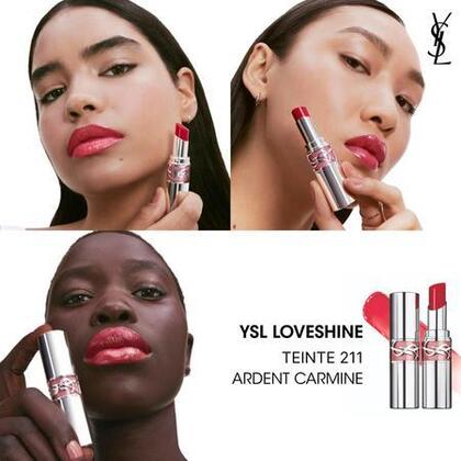 Rouge à lèvres brillant et soin