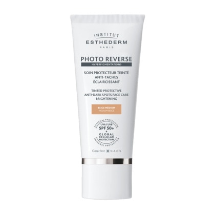 50mL INSTITUT ESTHEDERM PHOTO REVERSE Soin protecteur teinté médium anti-taches spf50+  1 of 4 