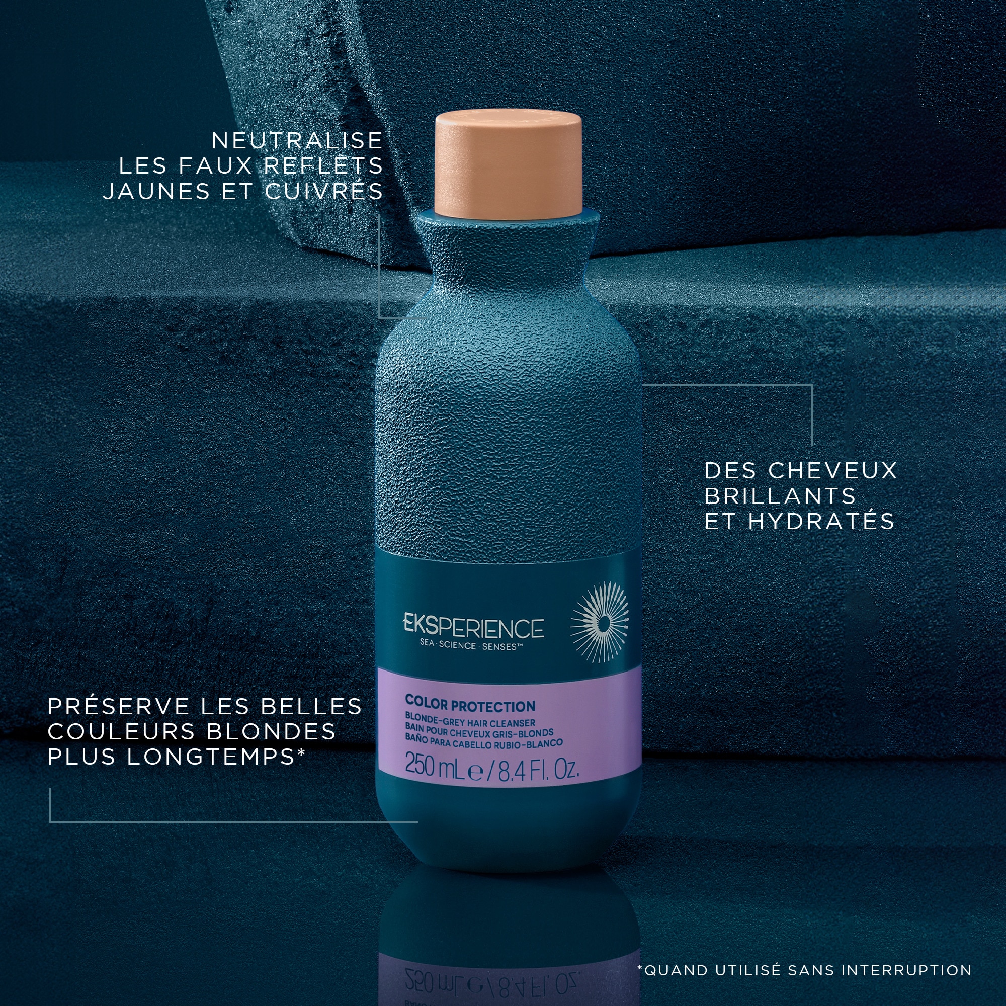 Bain pour cheveux gris & blonds