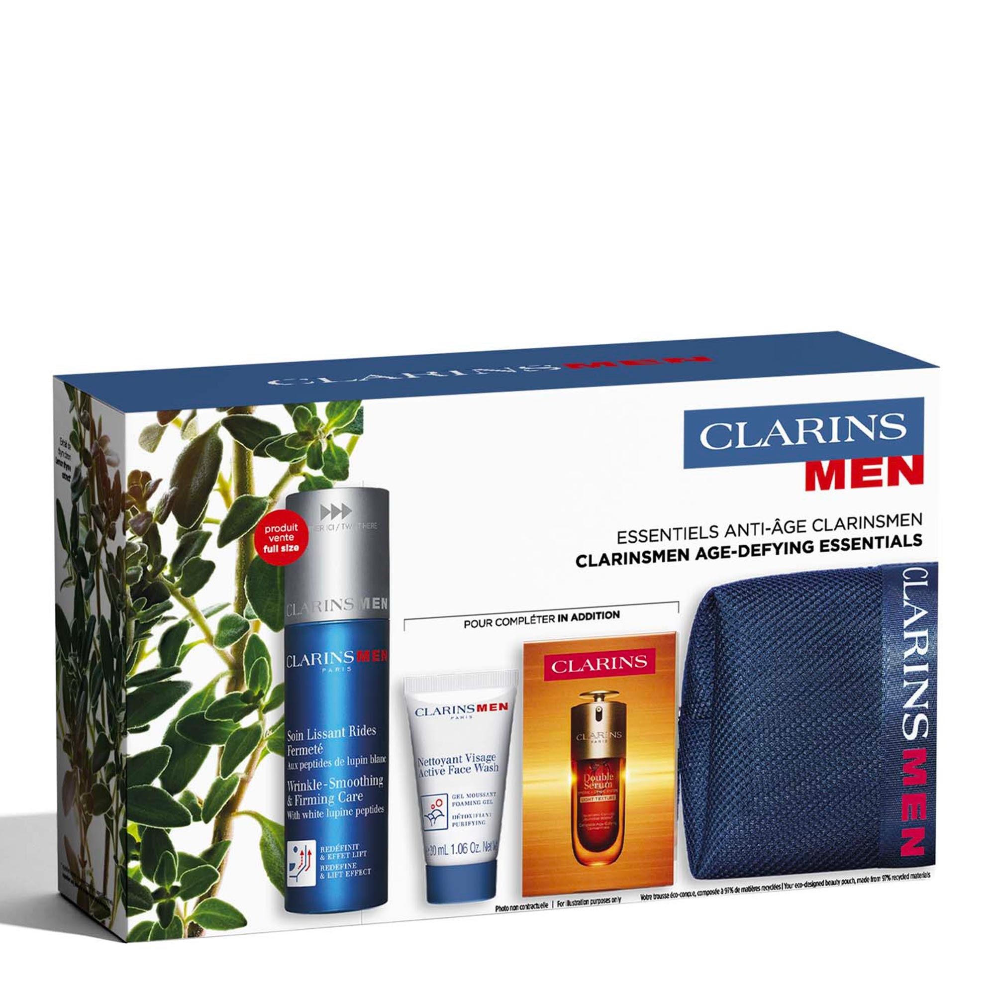 Coffret soin lissant rides fermeté clarinsmen