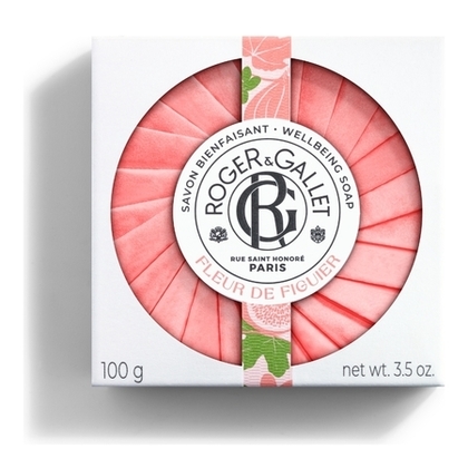 100G Roger & Gallet FLEUR DE FIGUIER Savon bienfaisant  1 of 3 