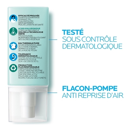 50ML LA ROCHE POSAY HYDRAPHASE HA Crème riche hydratante 72h peau repulpée éclatante  1 of 4 