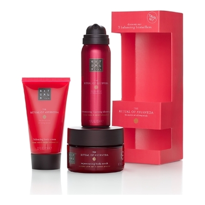  RITUALS THE RITUAL OF AYURVEDA Coffret voyage soin corps - rose indienne & amande douce  1 of 4 