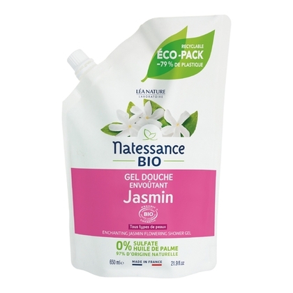 650ML Natessance DOUCHES BIO Gel douche envoûtant jasmin bio  1 of 1 