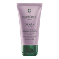 50mL RENE FURTERER OKARA René Furterer - Okara Silver - Shampooing déjaunissant - cheveux blancs, gris ou blonds 50 ml  1 of 2 