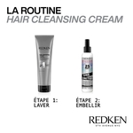 250ML REDKEN HAIR CLEANSING CREAM Shampoing détox purifiant  2 of 2 Shampoing détox purifiant