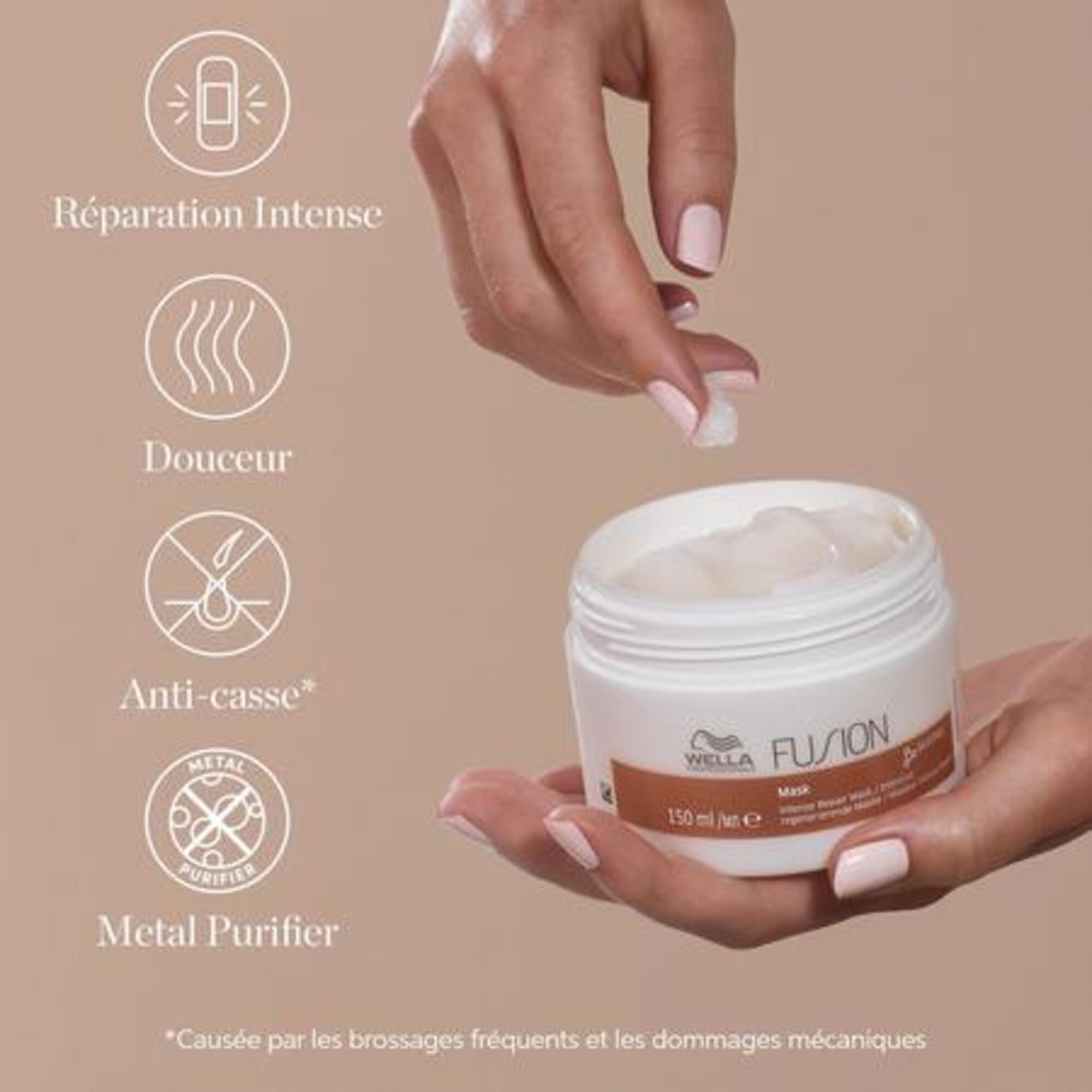 Masque réparation intense pour cheveux abîmés et fragilisés