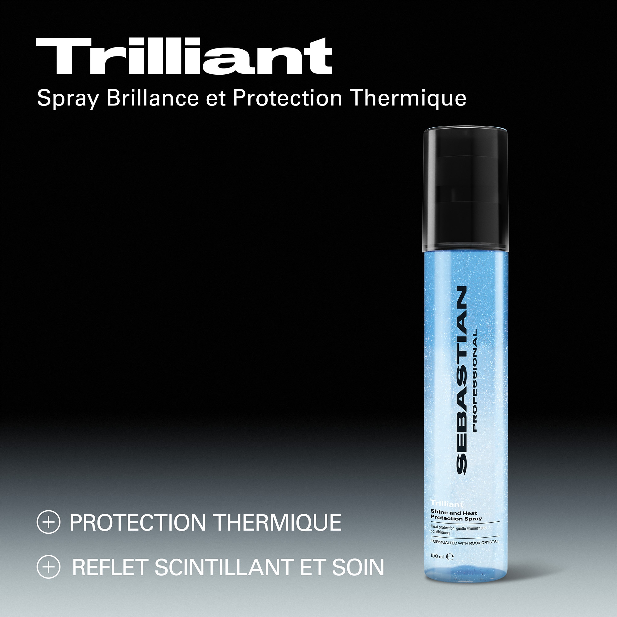 Spray brillance et protection thermique