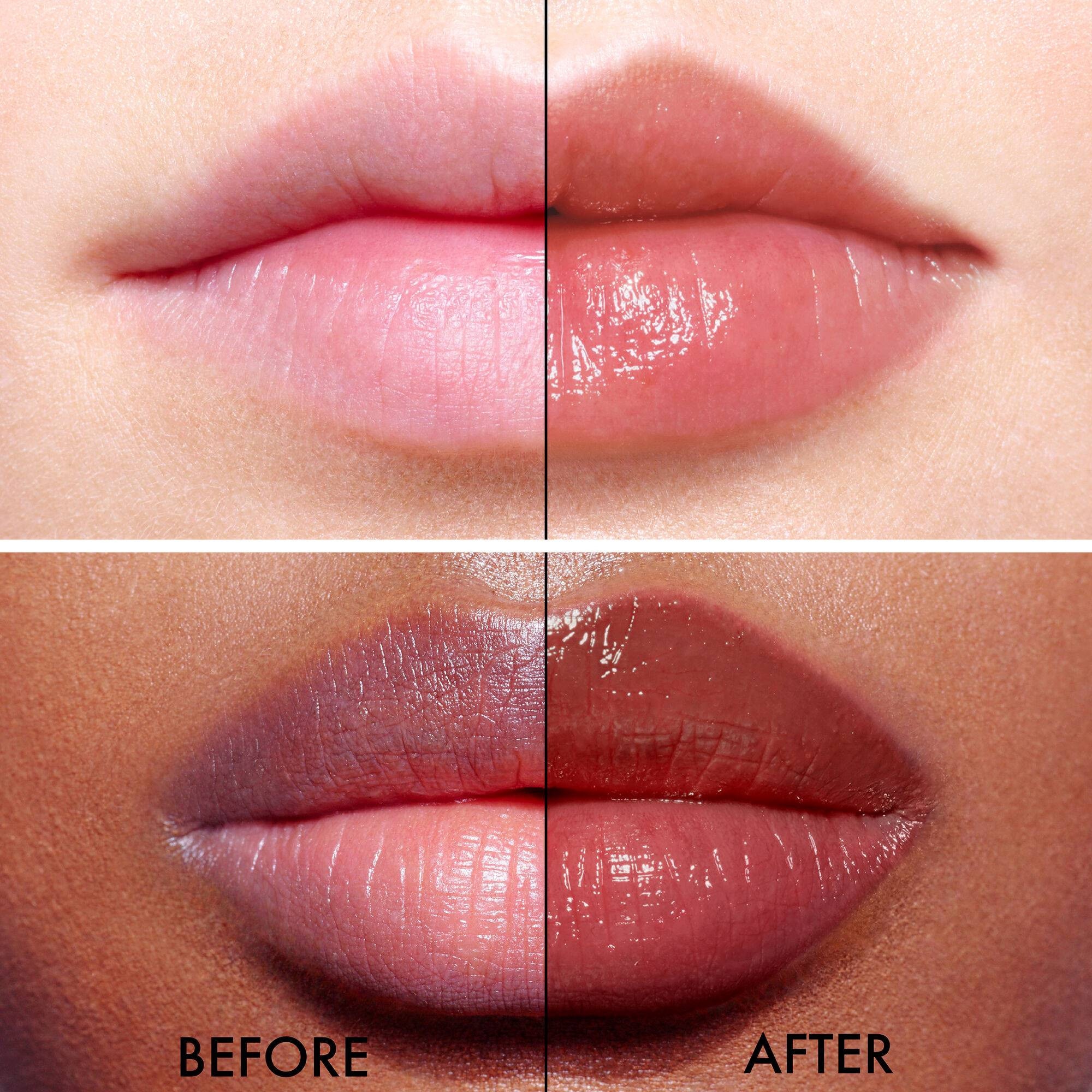 Baume à lèvres hydratant 48 h - couleur activée par le ph