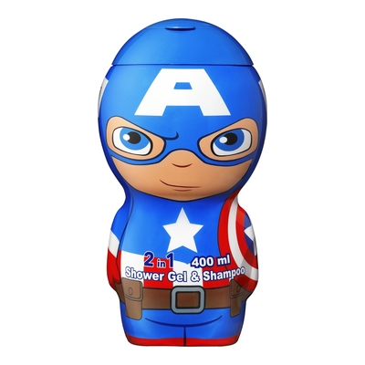 Disney - Captain America - Gel Douche & Shampoing - 400ml