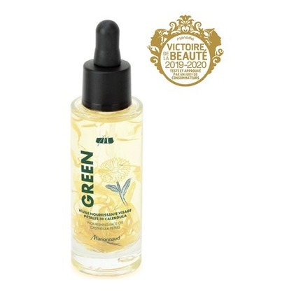 30ml MARIONNAUD MARIONNAUD GREEN Huile nourrissante visage aux Pétales de Calendula  1 of 4 