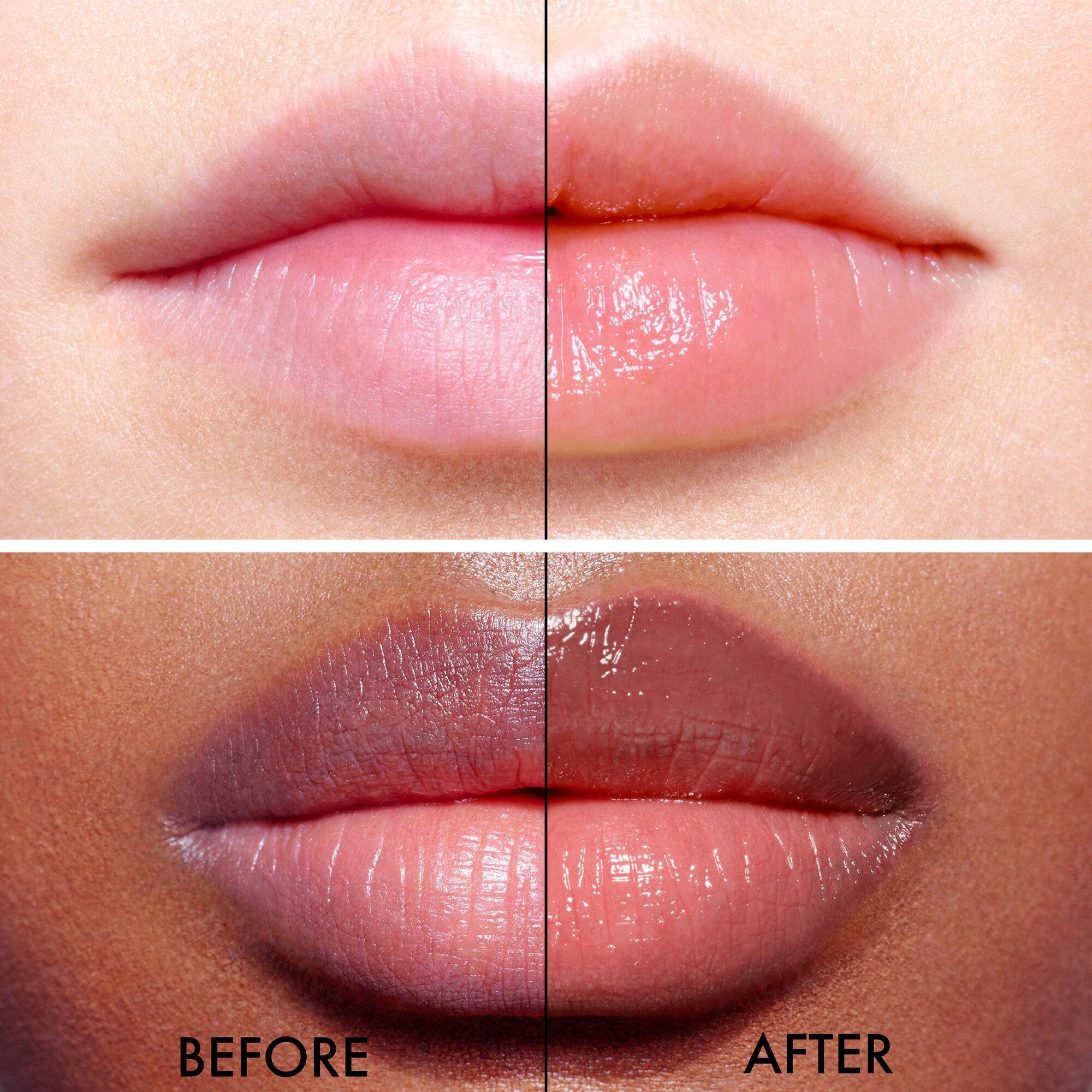 Baume à lèvres hydratant 48 h - couleur activée par le ph