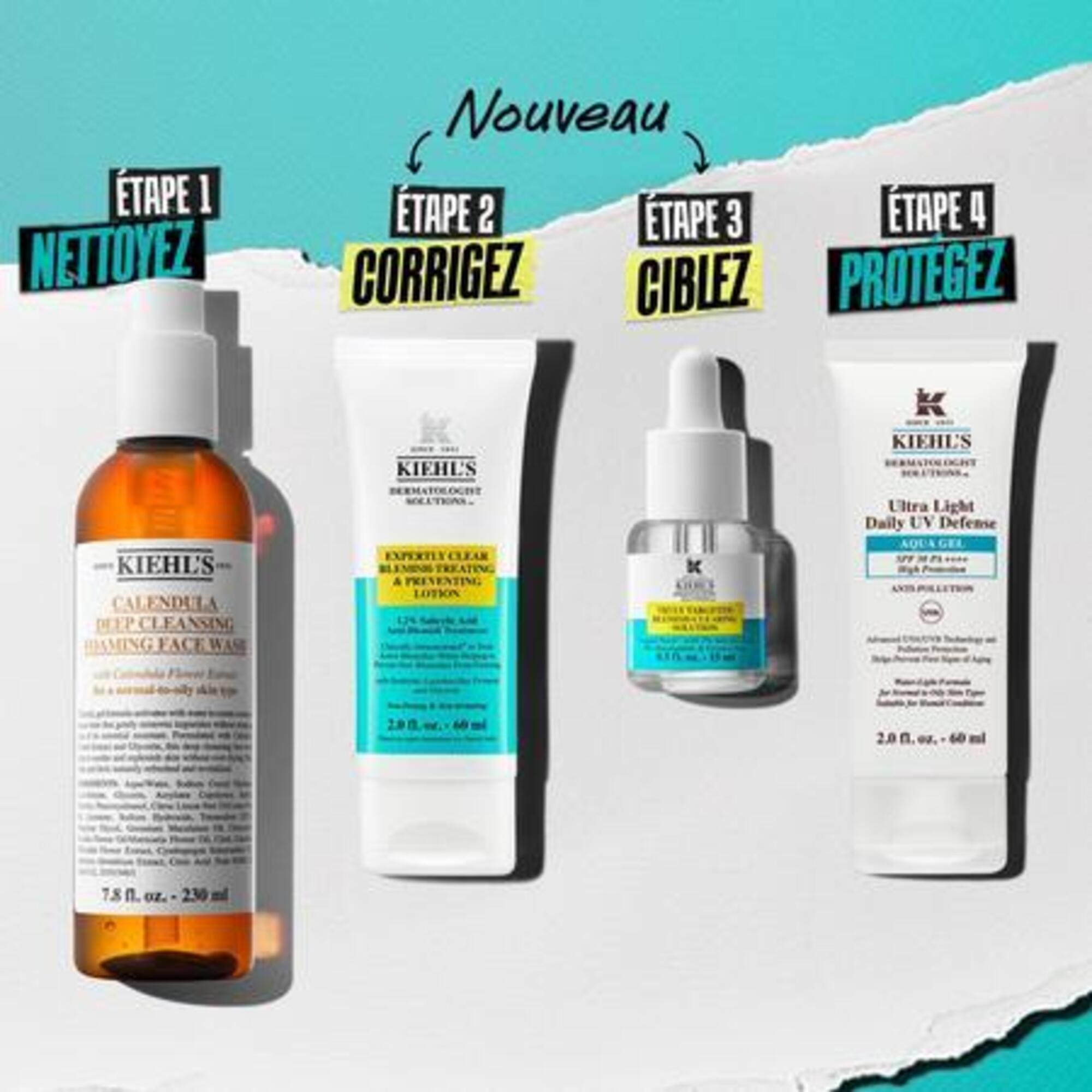 Solution ciblée anti-imperfections