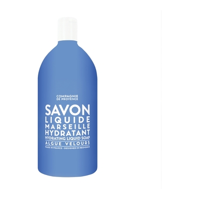 La Compagnie De Provence - Algue Velours - Recharge Savon Liquide De Marseille - 1080g