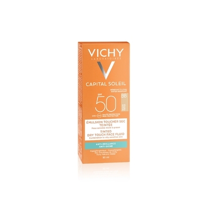 50ML VICHY IDEAL SOLEIL BB émulsion toucher sec teintée SPF50  1 of 2 