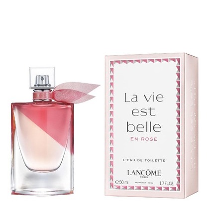 50mL Lancôme La Vie est Belle La Vie est Belle en Rose - Eau de Toilette Femme - Florale & Fruitée  1 of 4 