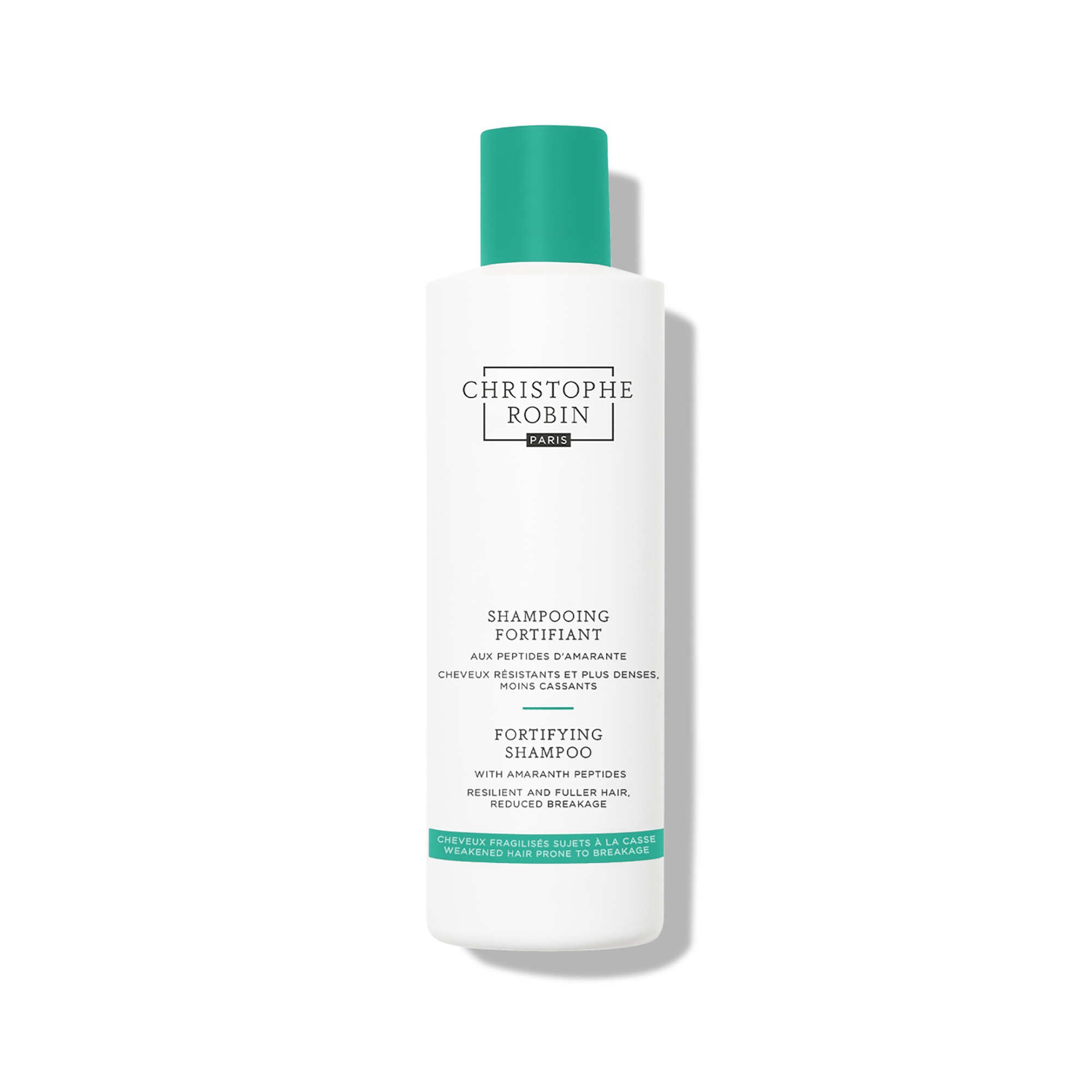250ML CHRISTOPHE ROBIN FORTIFIANTE Shampooing fortifiant aux peptides d'amarante 1 of 4