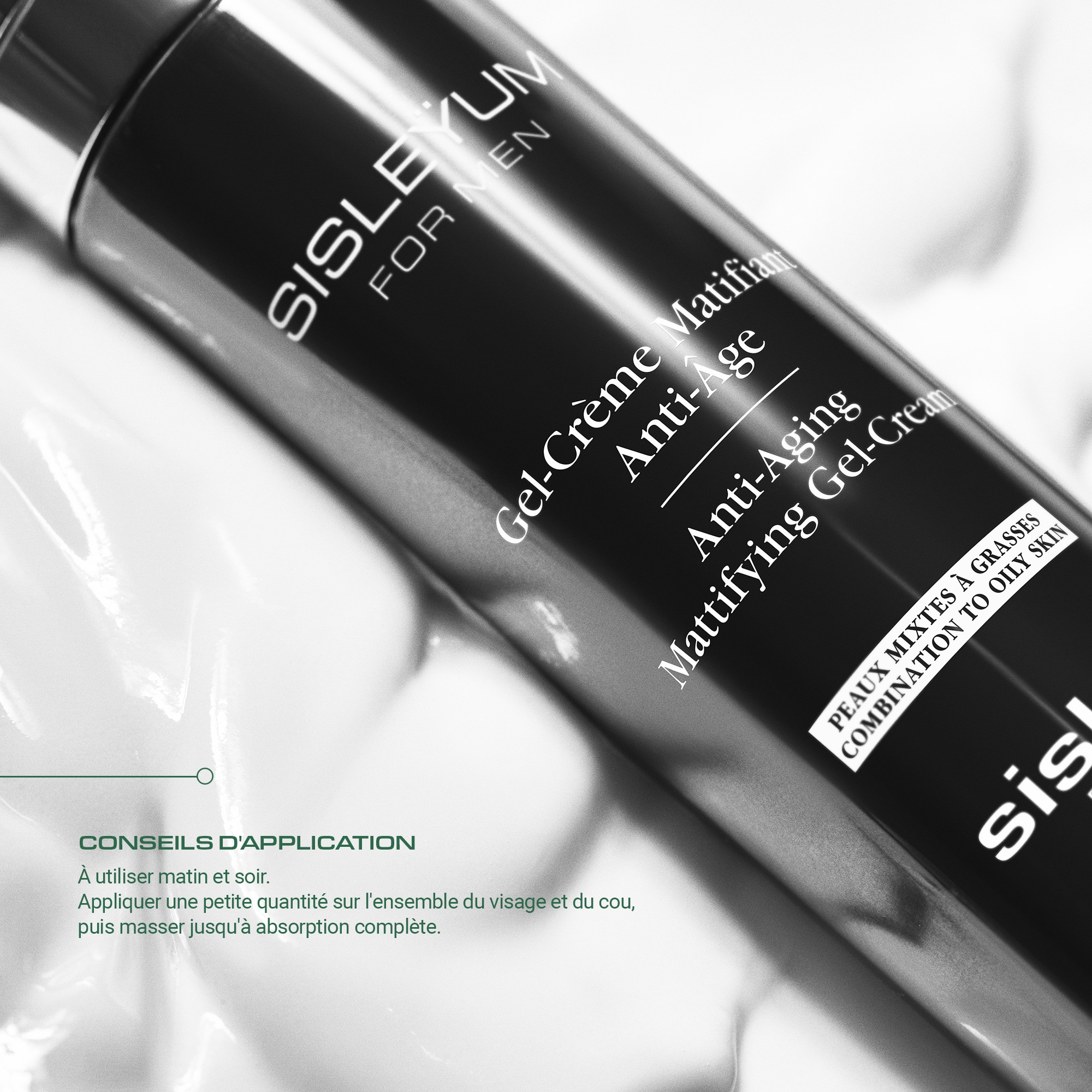 Gel-crème matifiant anti-âge