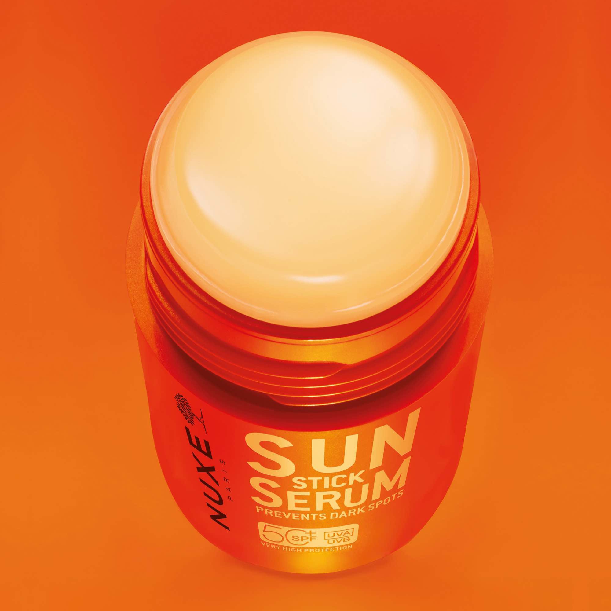 Sérum-en-stick solaire spf50+