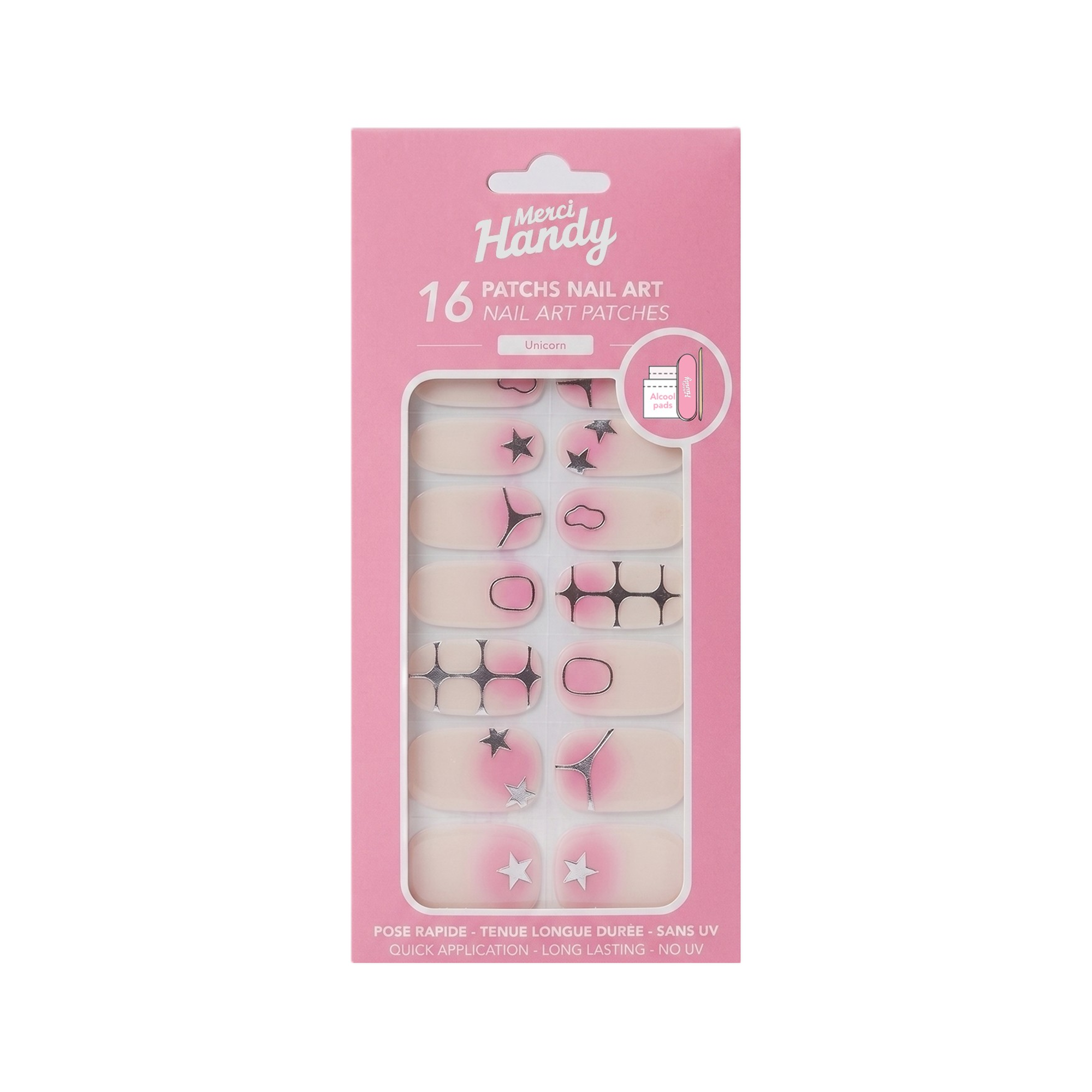 Merci Handy - Handcare - Patchs Nail - Art Unicorn - 7g