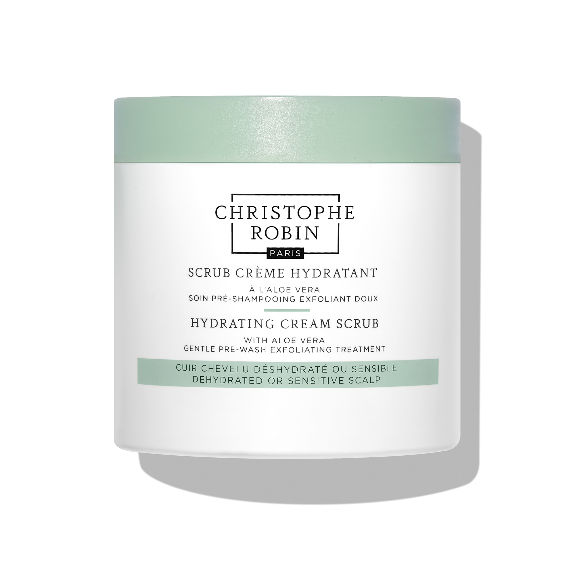 Christophe Robin - Hydratant - Scrub Crème Hydratant À L'aloe Vera - 250ml