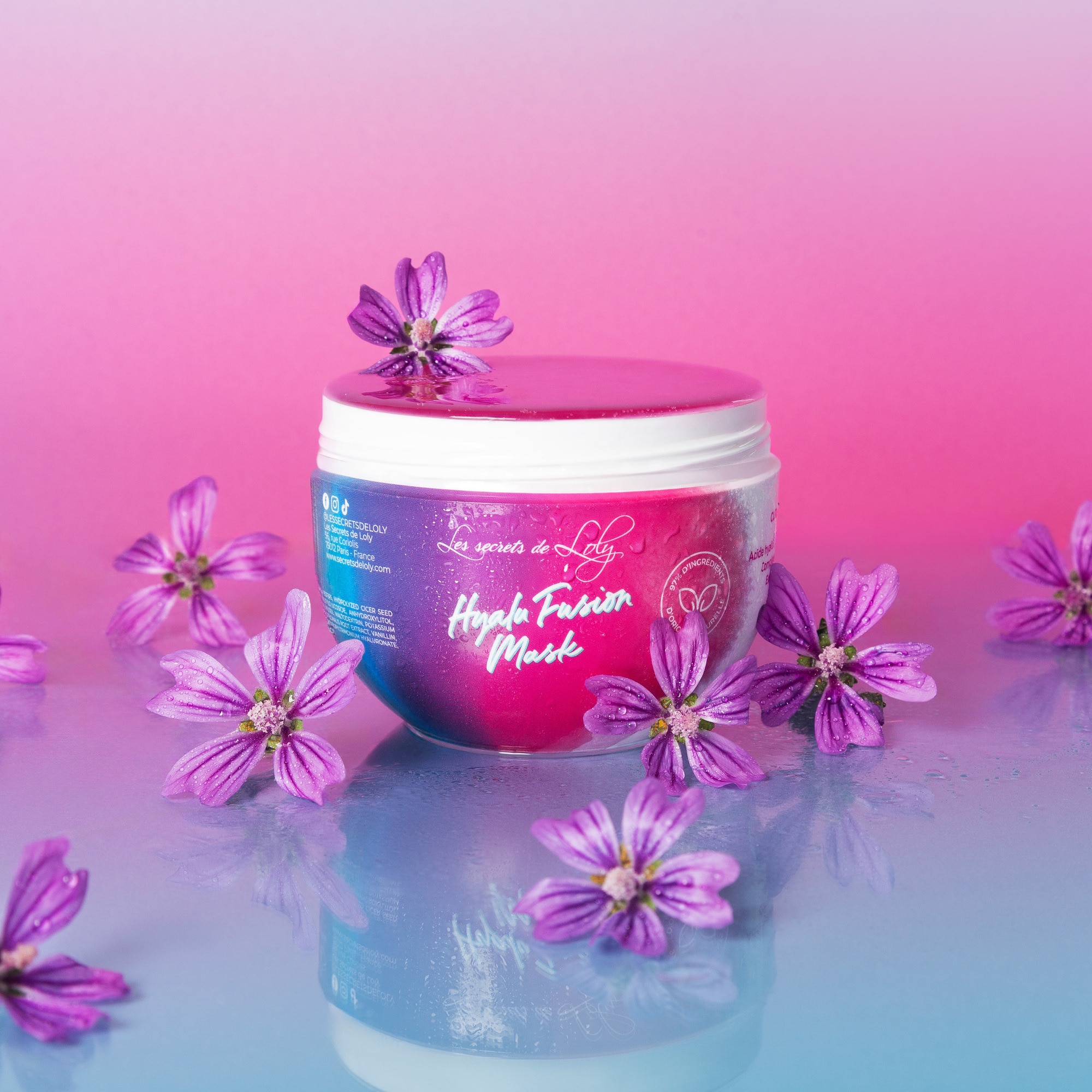 300ML LES SECRETS DE LOLY HYALU FUSION MASK Masque en gelée  1 of 4 