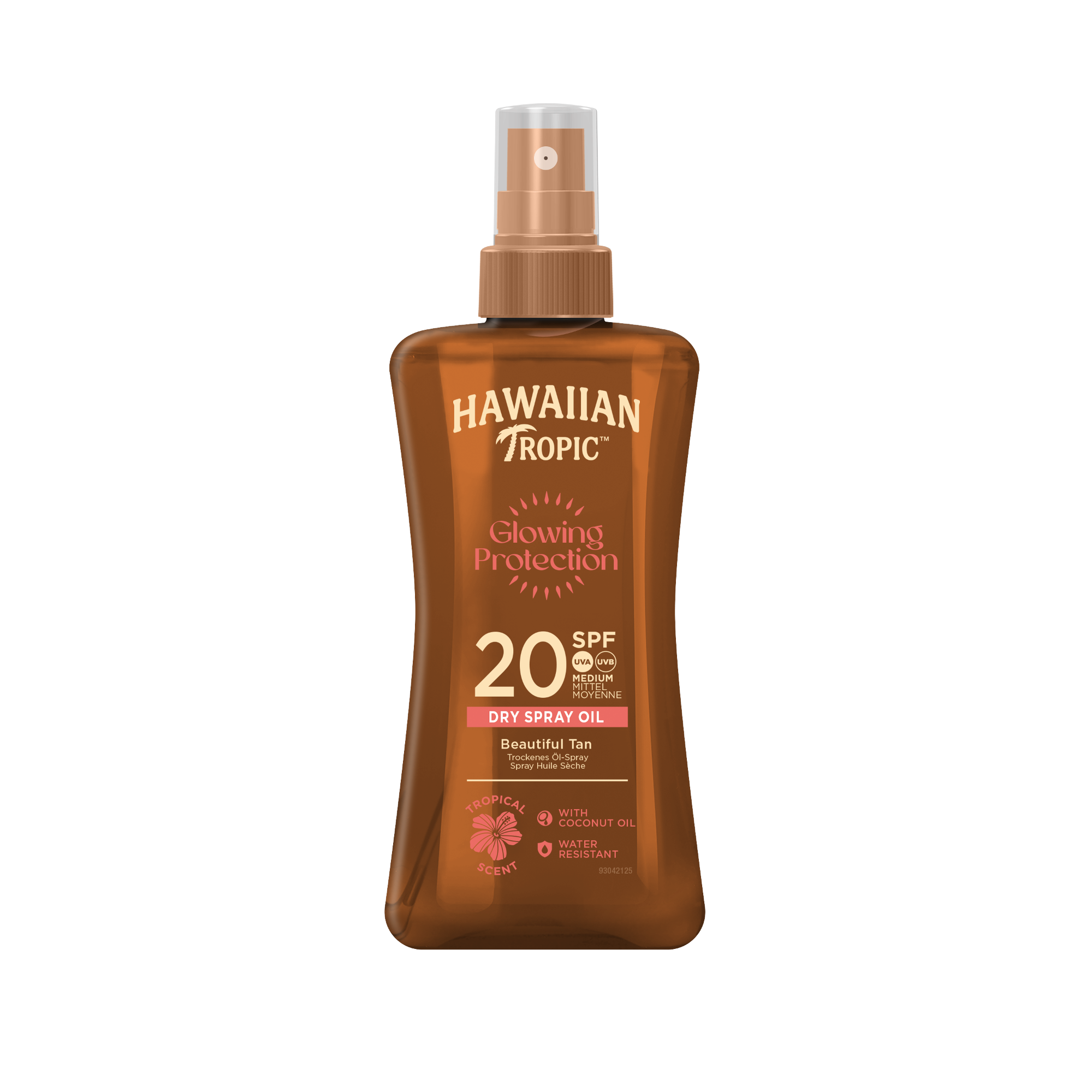 Hawaiian Tropic - Solaire - Spray Huile Solaire Protectrice - Spf20 - 200ml