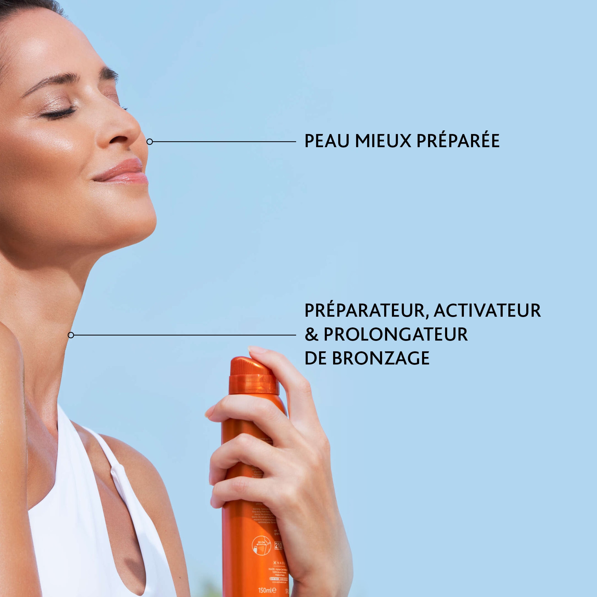 Brume de soin activatrice de bronzage
