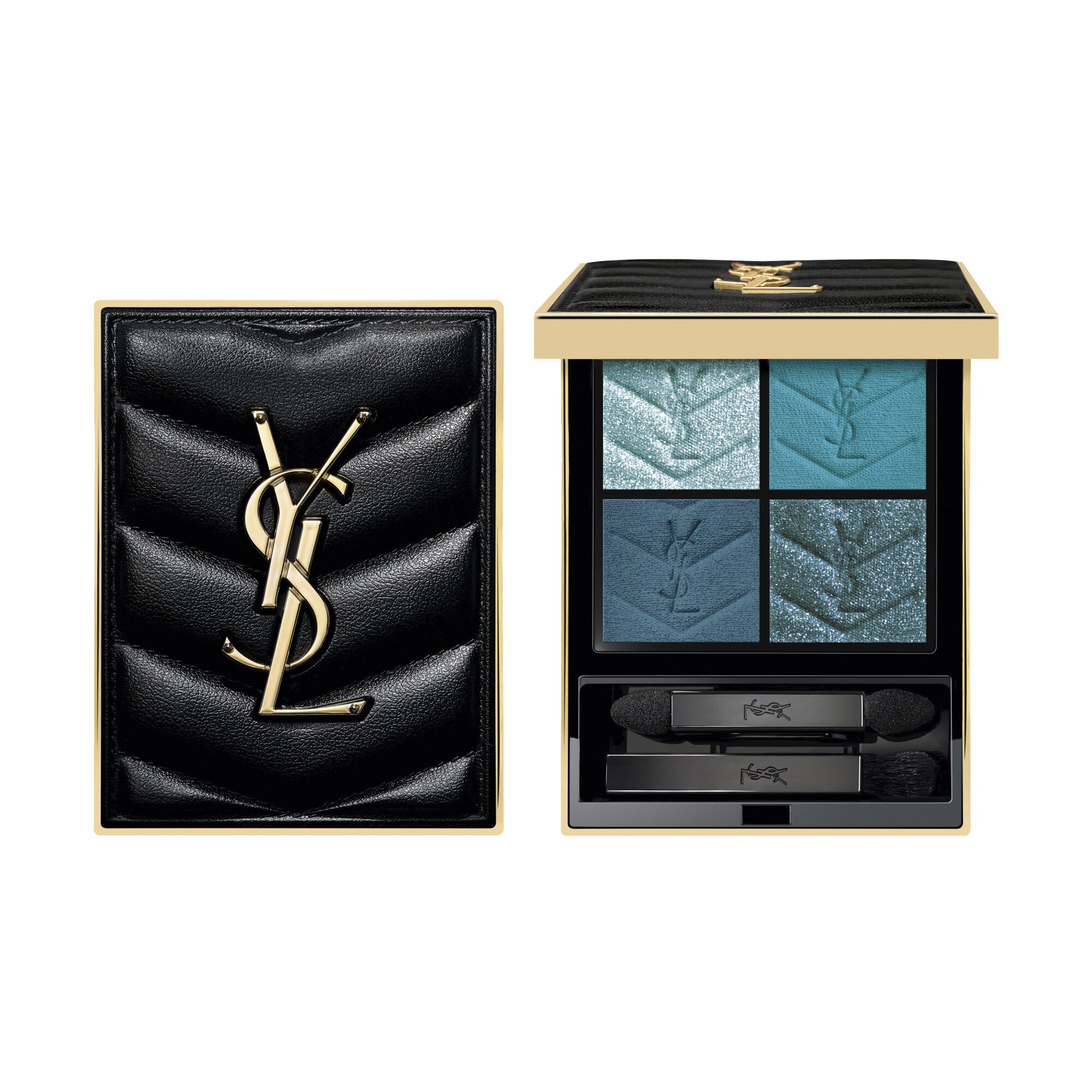 Yves Saint Laurent - Couture Mini Clutch - Ombre À Paupières - 850 Bewitching Turquoise