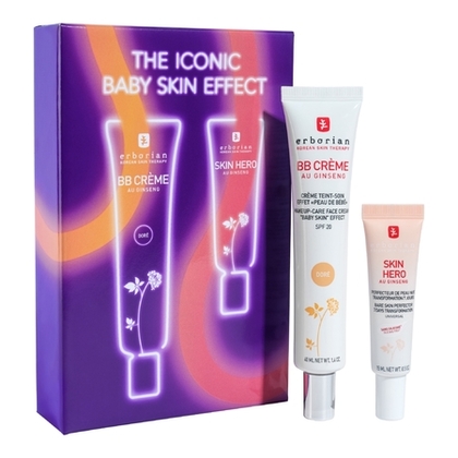  ERBORIAN THE ICONIC BABY Coffret BB crème doré + Skin hero  1 of 2 